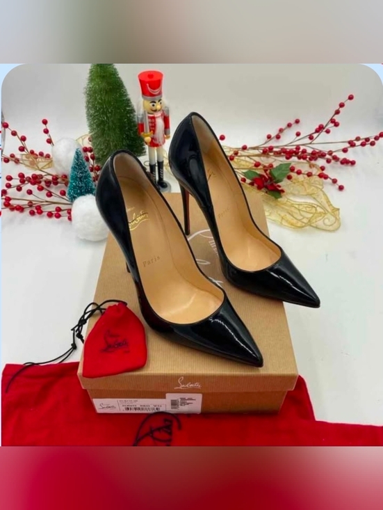 Christian Louboutin Shoes - NIB Size 6.5 Christian Louboutin So Kate Black Patent Heels